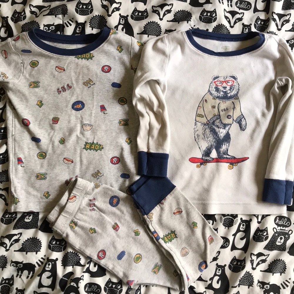 3t toddler pj set